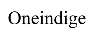 ONEINDIGE