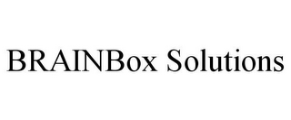 BRAINBOX SOLUTIONS