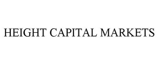 HEIGHT CAPITAL MARKETS