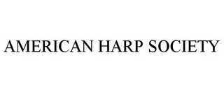 AMERICAN HARP SOCIETY