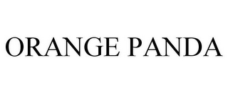 ORANGE PANDA