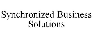 SYNCHRONIZED BUSINESS SOLUTIONS