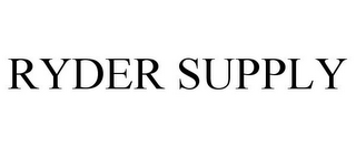 RYDER SUPPLY