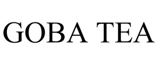 GOBA TEA