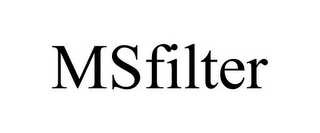 MSFILTER