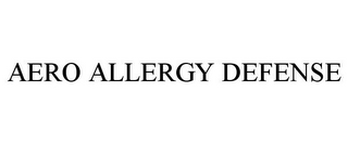 AERO ALLERGY DEFENSE