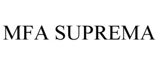 MFA SUPREMA