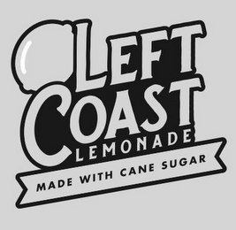 "LEFT COAST LEMONADE" "MADE WITH CANE SUGAR"