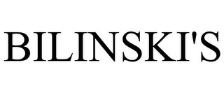 BILINSKI'S