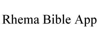 RHEMA BIBLE APP