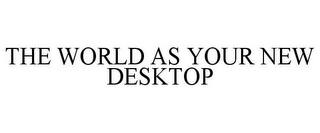 THE WORLD AS YOUR NEW DESKTOP