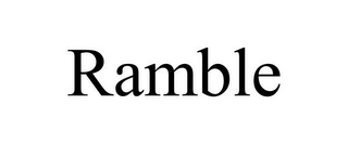 RAMBLE