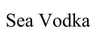SEA VODKA