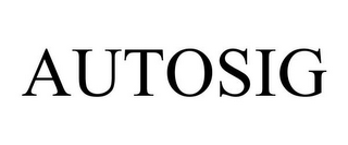 AUTOSIG