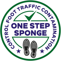 ONE STEP SPONGE CONTROL FOOT TRAFFIC CONTAMINATION