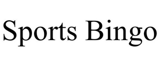 SPORTS BINGO