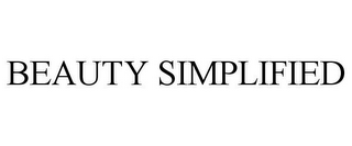 BEAUTY SIMPLIFIED