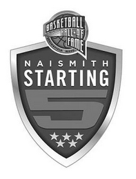 BASKETBALL HALL OF FAME NAISMITH STARTING 5