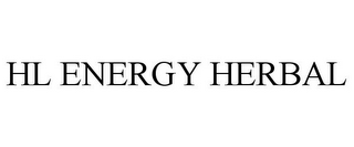 HL ENERGY HERBAL