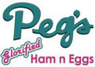 PEG'S GLORIFIED HAM N EGGS