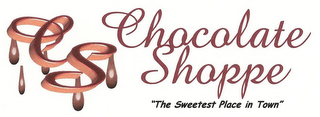 CS CHOCOLATE SHOPPE "THE SWEETEST PLACE IN TOWN"