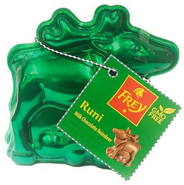 FREY GMO FREE RUNI MILK CHOCOLATE REINDEER