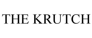 THE KRUTCH