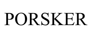 PORSKER