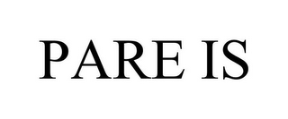 PARE IS