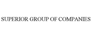 SUPERIOR GROUP OF COMPANIES