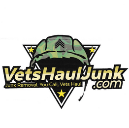 VETSHAULJUNK.COM JUNK REMOVAL. YOU CALL, VETS HAUL.