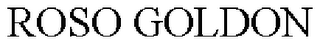 ROSO GOLDON