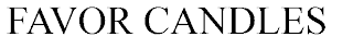 FAVOR CANDLES