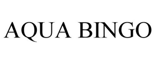 AQUA BINGO