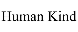 HUMAN KIND