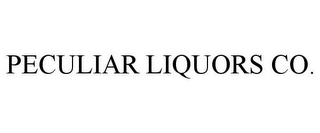 PECULIAR LIQUORS CO.