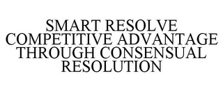 SMART RESOLVE COMPETITIVE ADVANTAGE THROUGH CONSENSUAL RESOLUTION