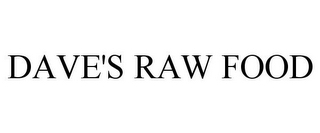 DAVE'S RAW FOOD