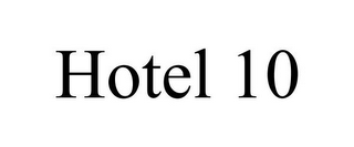 HOTEL 10