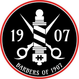 1907 BARBERS OF 1907