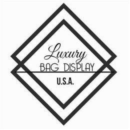 LUXURY BAG DISPLAY U.S.A.