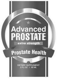 ADVANCED PROSTATE EXTRA STRENGTH PROSTATE HEALTH DIETARY SUPPLEMENT 2 FL OZ 60 ML