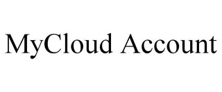 MYCLOUD ACCOUNT