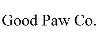 GOOD PAW CO.