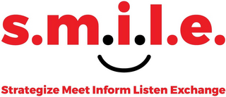 S.M.I.L.E. STRATEGIZE MEET INFORM LISTEN EXCHANGE