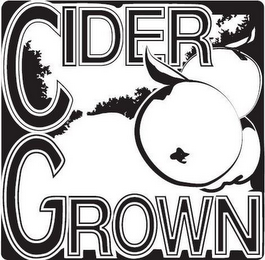 CIDER GROWN