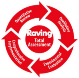 RAVING TOTAL ASSESSMENT QUANTITATIVE REVIEW QUALITATIVE ANALYSIS EXPERIMENTAL EVALUATION COMPREHENSIVE IMPLEMENTATION