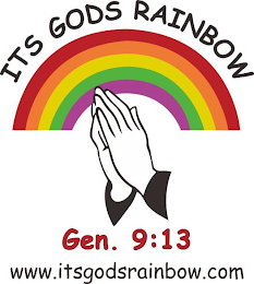 ITS GODS RAINBOW GEN 9:13