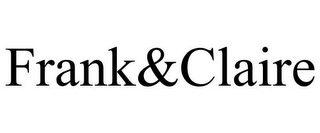 FRANK&CLAIRE