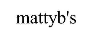 MATTYB'S